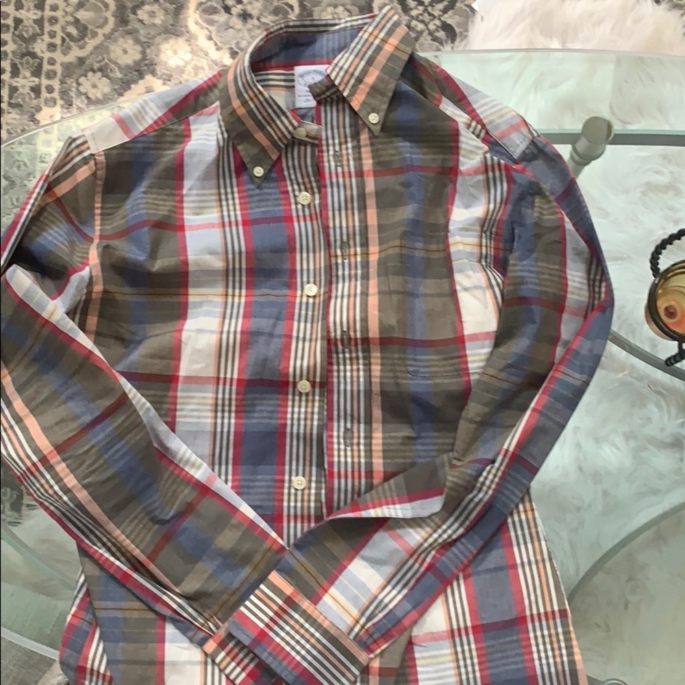 Brooks brothers flannel